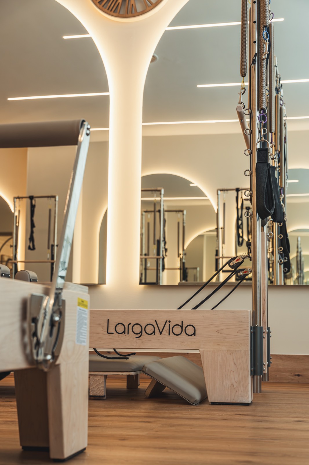 Interior del estudio LargaVida en Fuenlabrada